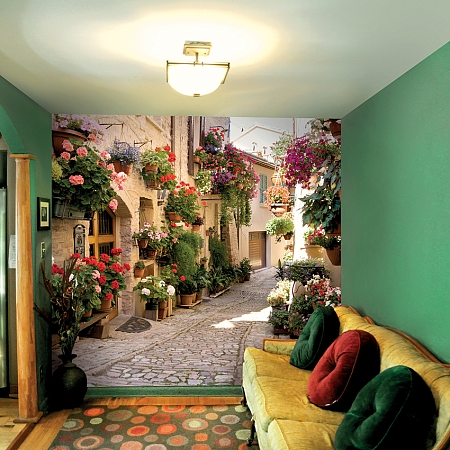 Фотообои Италия в цветах C-363 (3,0х2,38 м), Дивино Декор 2